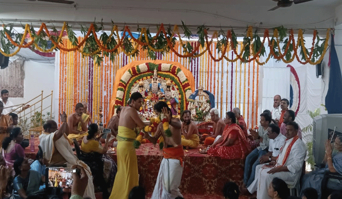 karimnagar | కనుల పండువగా వేంకటేశ్వరుడి కల్యాణం