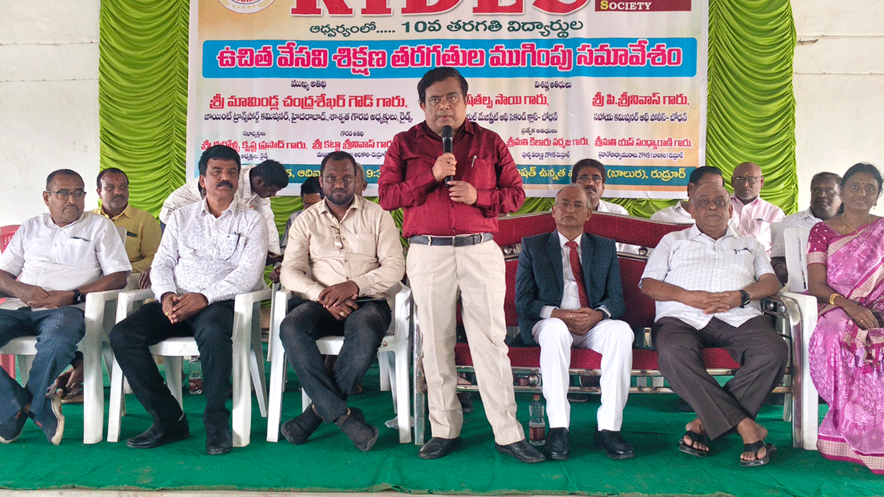 Nizamabad | లక్ష్యంతోనే విజయం సాధ్యం.. జేటీసీ చంద్రశేఖర్ గౌడ్