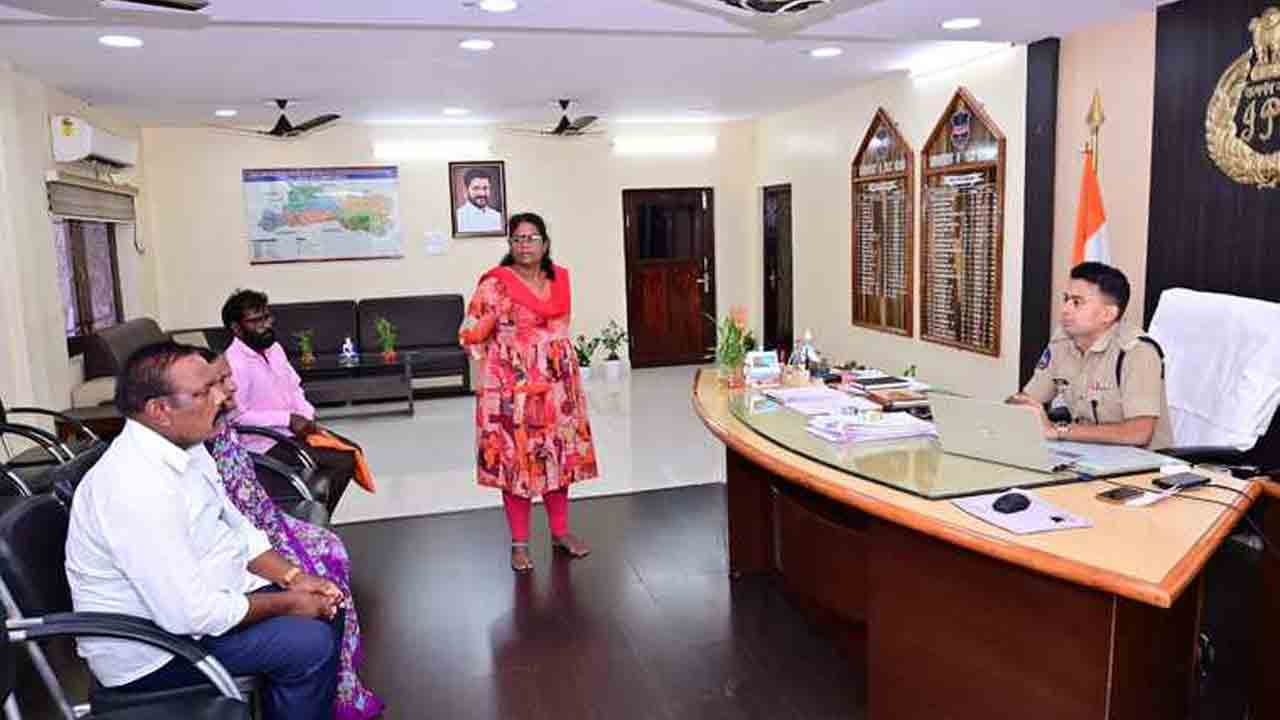 SP Akhil Mahajan | ప్రతి ఒక్క ఫిర్యాదును పరిష్కరించాలి : ఎస్పీ అఖిల్‌ మహాజన్‌