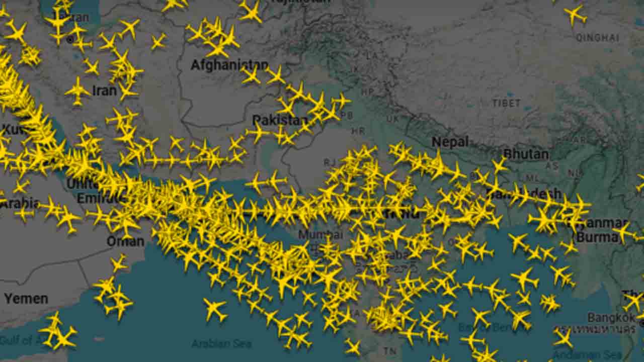Pakistan Airspace | ఆపరేషన్‌ సిందూర్‌తో పాక్‌ ఎయిర్‌స్పేస్‌ ఖాళీ.. బిజీగా మారిన భారత్‌ గగనతలం