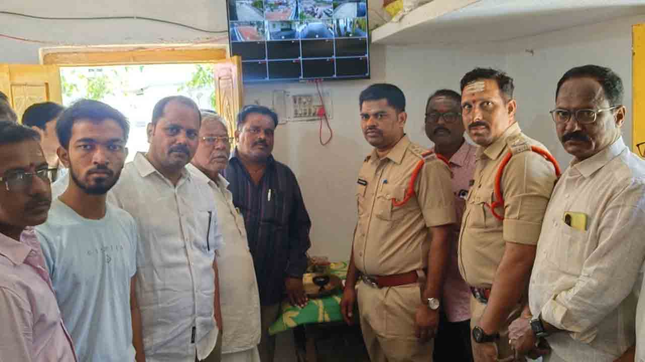 CC Camera | ఒక్క సీసీ కెమెరా వంద మంది పోలీసులతో సమానం : సీఐ రాజేందర్ రెడ్డి