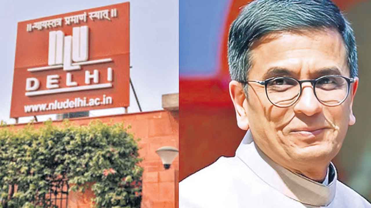 ఎన్‌ఎల్‌యూ ప్రొఫెసర్‌గా జస్టిస్‌ చంద్రచూడ్‌