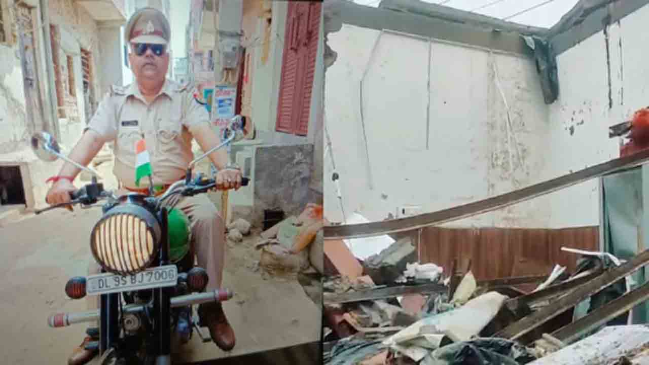 Cop Dies As Police Station Roof Collapses | కూలిన పోలీస్‌ స్టేషన్‌ పైకప్పు.. పోలీస్‌   అధికారి మృతి