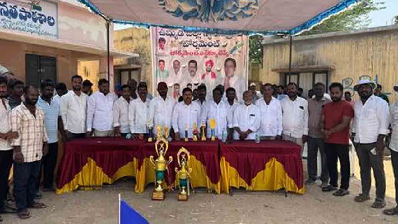 Cricket Tournament | క్రీడలతో సంపూర్ణ ఆరోగ్యం.. బిజినపల్లిలో ఉమ్మడి జిల్లా సాయి క్రికెట్ టోర్నమెంట్ ప్రారంభం