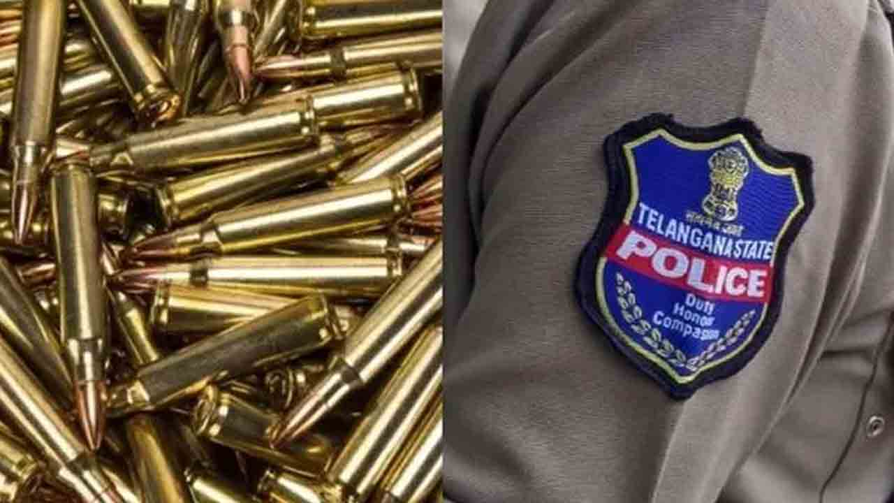 డీఎస్పీ పార్థసారథి ఇంట్లో 90 బుల్లెట్లు!