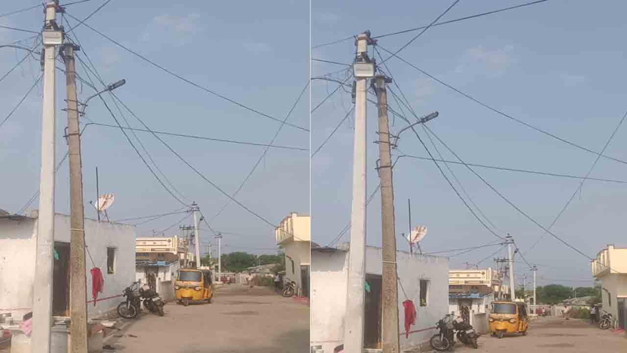 Electricity Problem | రాష్ట్రం రాకముందున్న పరిస్థితులను మళ్లీ చూస్తున్నాం..గంగ్యాడ గ్రామస్థుల ఆరోపణ