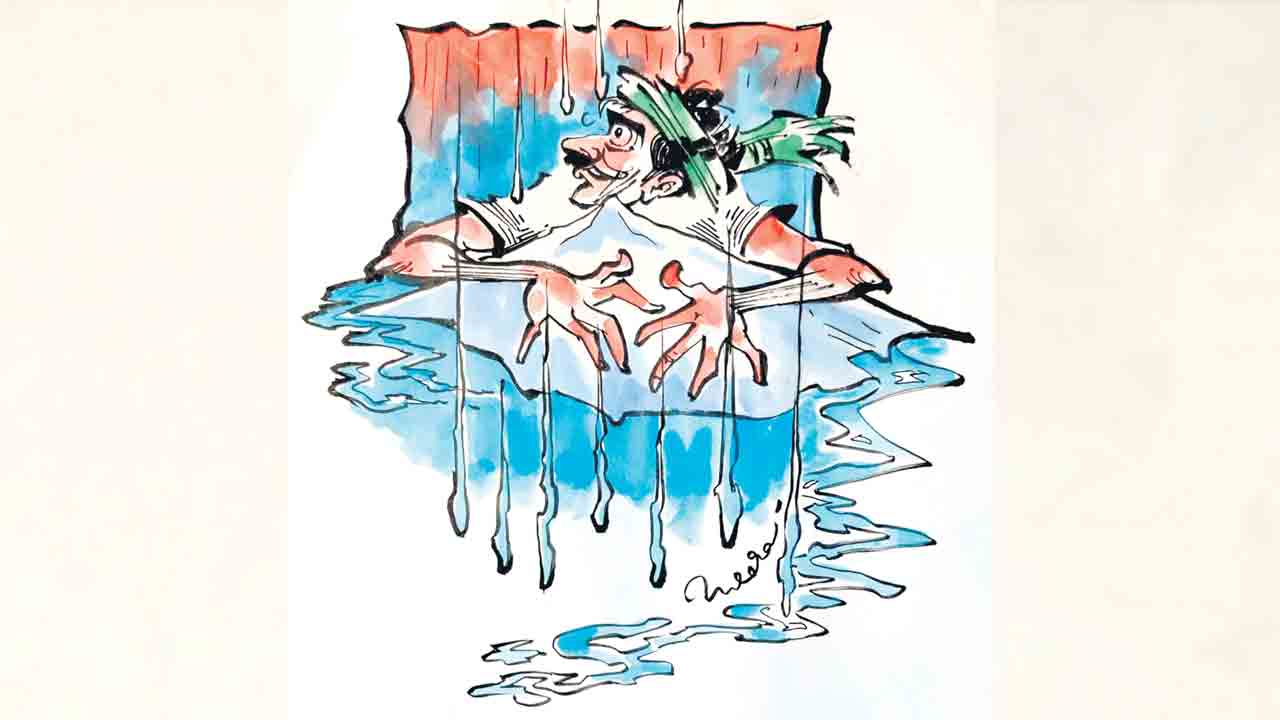 కన్నీటికి తడిసిన వడ్ల రాశి