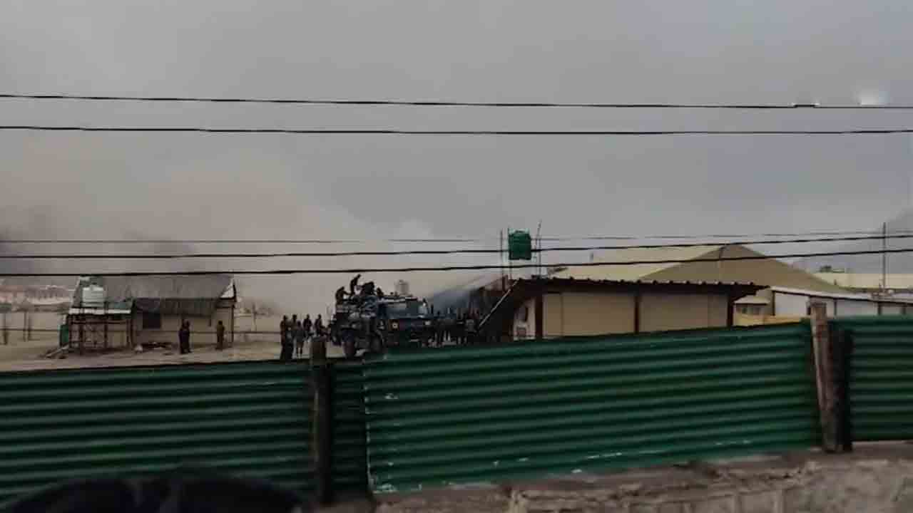 Fire accident | లఢక్‌లోని ఆర్మీ క్యాంపులో అగ్ని ప్రమాదం.. Video