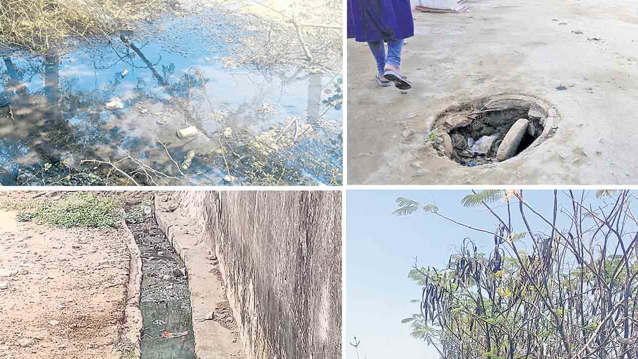 నిధుల్లేక.. అభివృద్ధి కానరాక..