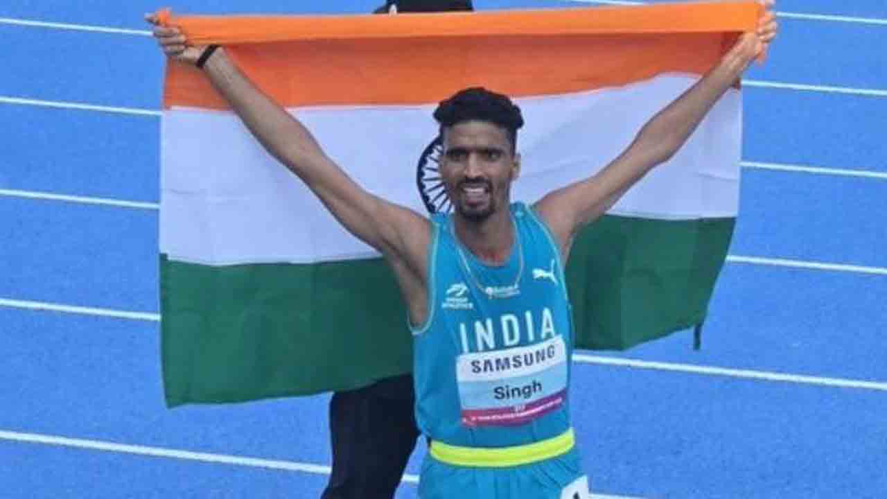 Gold Medal | ఆసియా అథ్లెటిక్‌ ఛాంపియన్‌షిప్‌లో గుల్వీర్‌ సింగ్‌కు స్వర్ణం