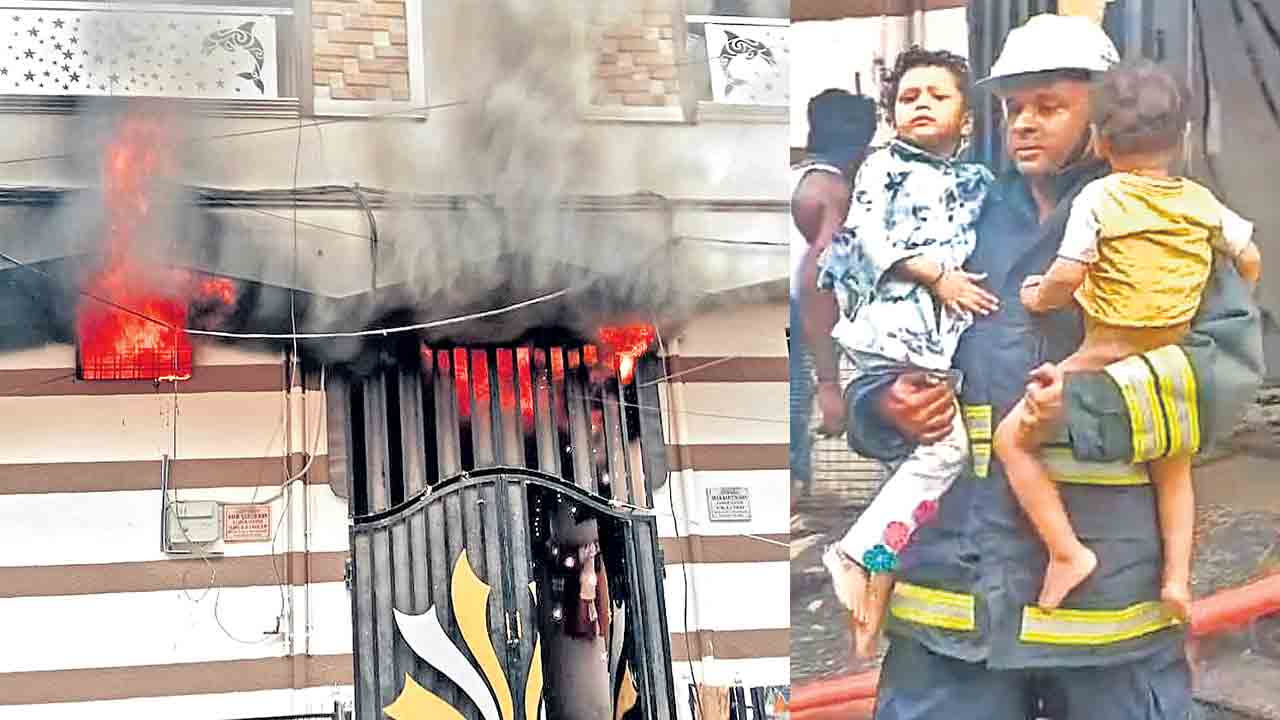 మొగల్స్‌ కాలనీలో షార్ట్‌ సర్క్యూట్‌