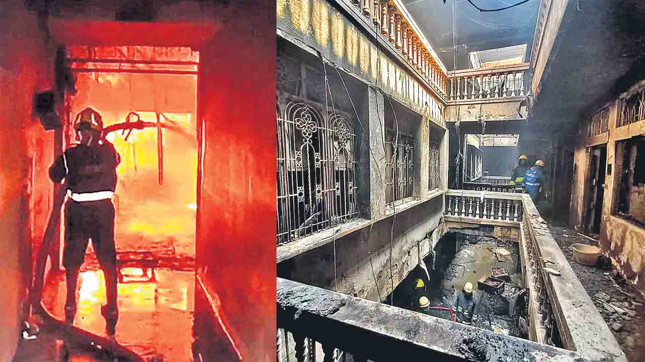 ఊపిరి తీసిన అగ్ని కీలలు