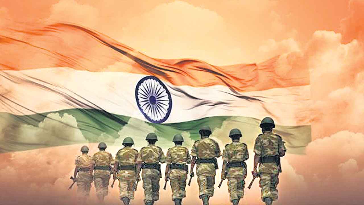 ఇంటికొక సైనికుడు..