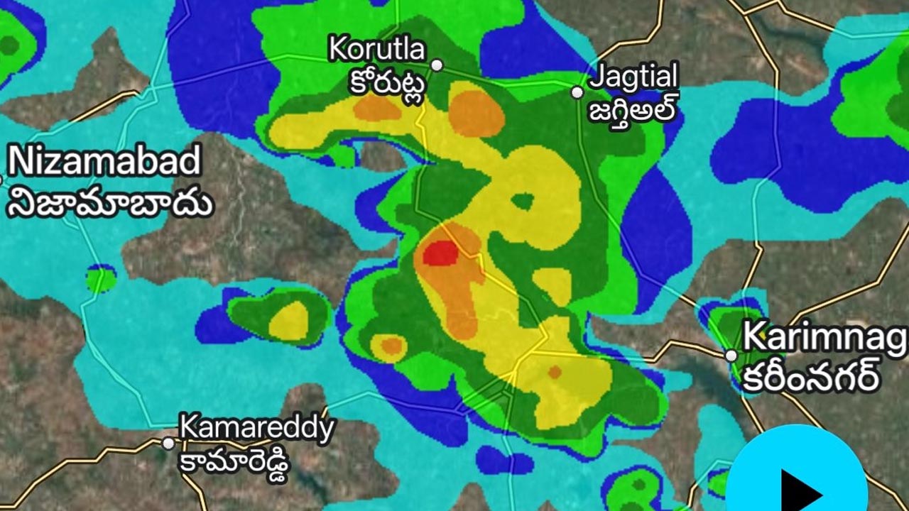 Rains | తెలంగాణలో భారీ వర్షం.. అత్యధికంగా కరీంనగర్‌లో 11.4 సెంటీమీటర్ల వర్షాపాతం