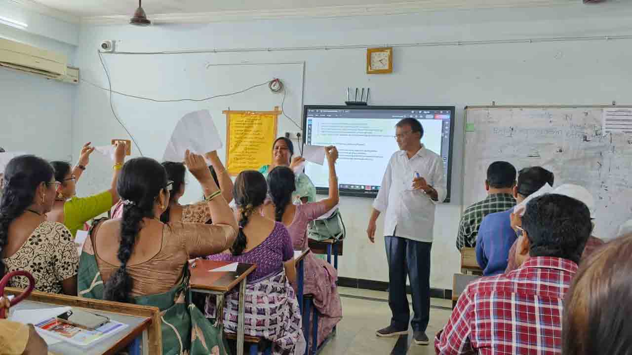 గురువులకు ‘శిక్ష’ణ