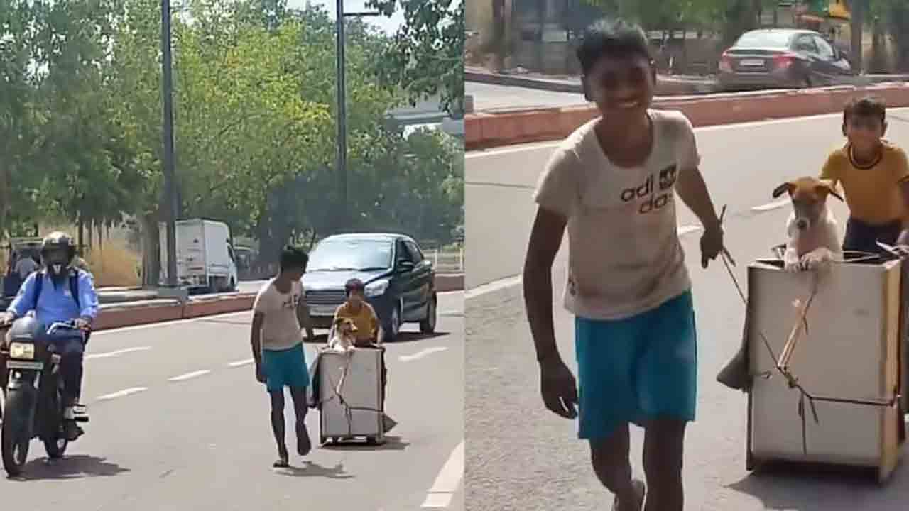 Watch: గాయపడిన కుక్క.. పిల్లలు ఏం చేశారంటే?