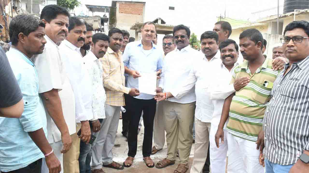 MLA Bandari Laxma Reddy |  దశల వారీగా అభివృద్ధి పనులు : ఎమ్మెల్యే బండారి లక్ష్మారెడ్డి