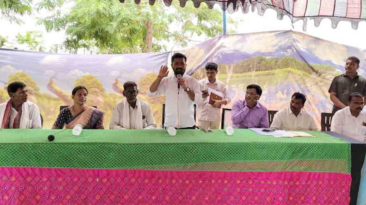 MLA Vedma Bojju Patel | పేదింటి కలను సాకారం చేయడమే ప్రభుత్వ లక్ష్యం : ఎమ్మెల్యే వెడ్మ బొజ్జు పటేల్