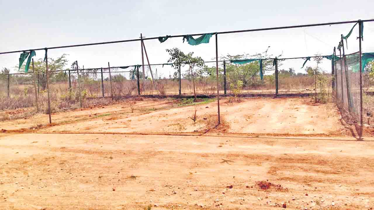 నర్సరీ.. లక్ష్యం నీరుగారి!