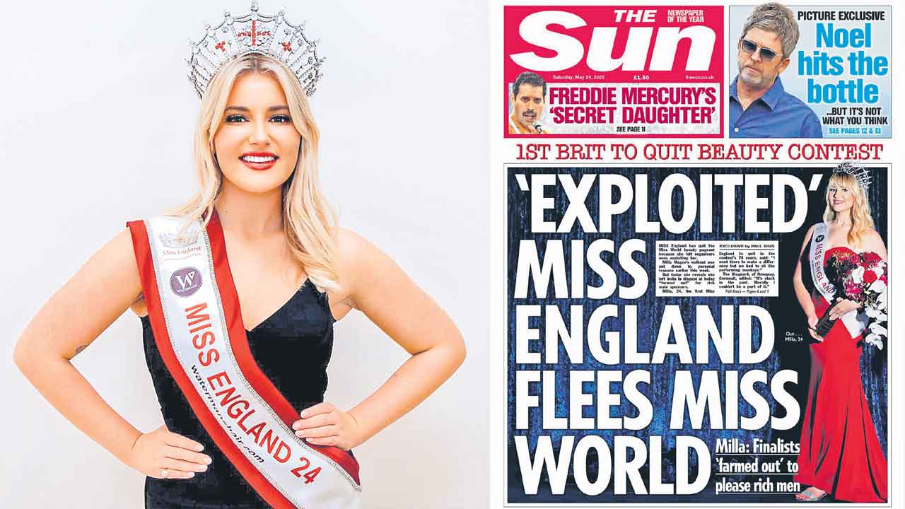Milla Magee | మిస్‌ ఇంగ్లండ్‌తో మిస్‌ బిహేవ్‌!.. ప్రపంచ సుందరి పోటీల నుంచి వైదొలగిన మిల్లా మ్యాగీ