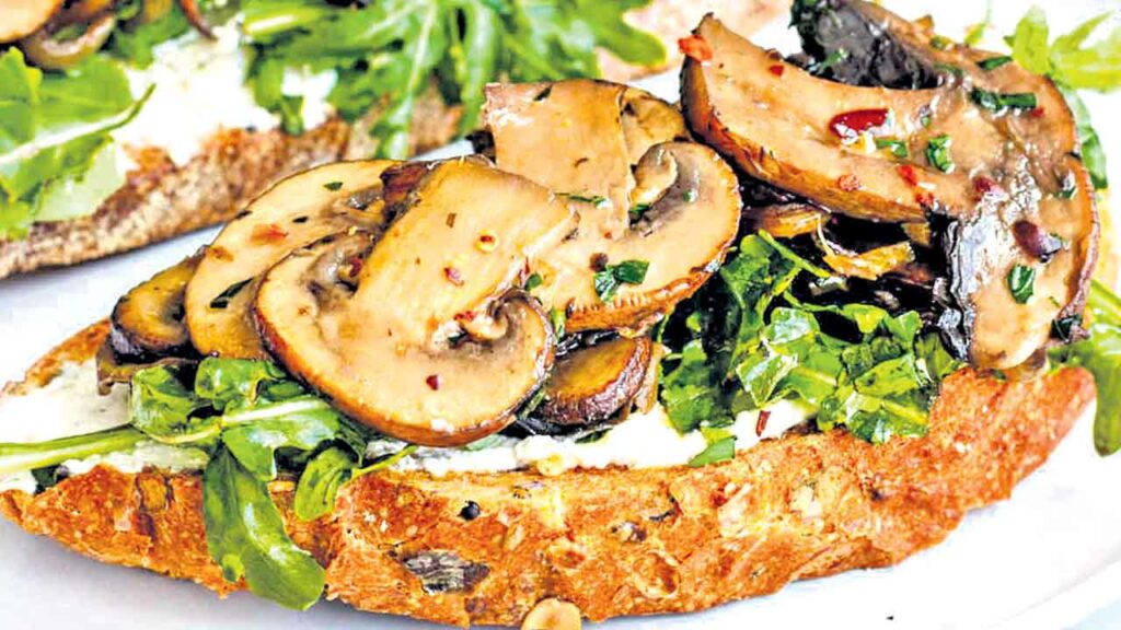 Mushroom Toast Recipe
