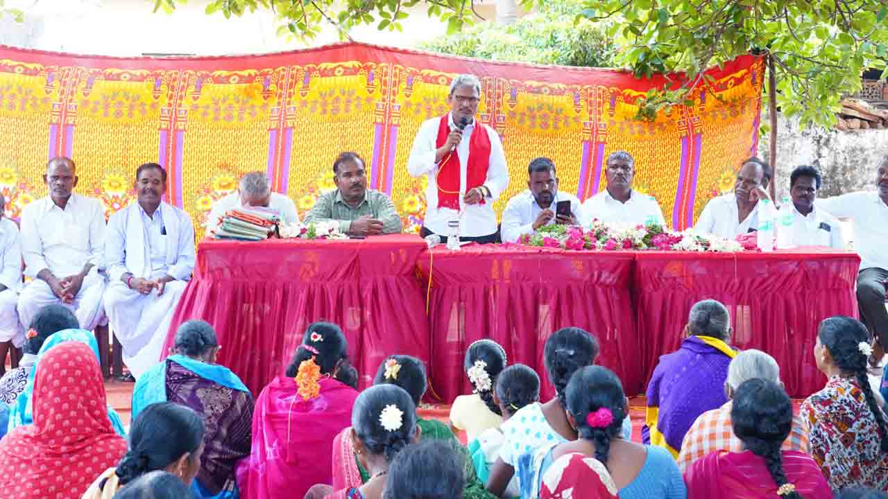 NIMZ Farmers | నిమ్జ్ రైతులకు ఎకరానికి 120 గజాల ప్లాటు ఇవ్వాలి.. సీపీఎం డిమాండ్