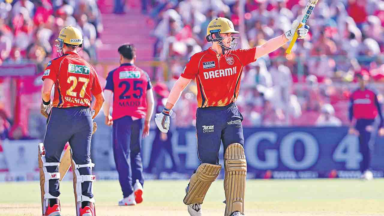 పంజాబ్ ధనాధన్.. రాజస్థాన్పై పంజాబ్ ఉత్కంఠ విజయం