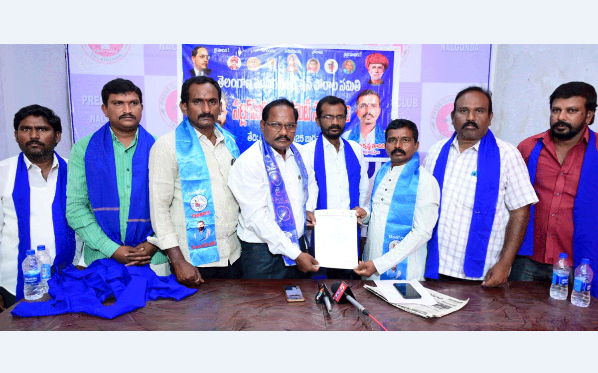 Ootkuri Krishna : టీఎమ్మార్పీఎస్ న‌ల్ల‌గొండ‌ జిల్లా అధ్యక్షుడిగా ఊట్కూరి కృష్ణ