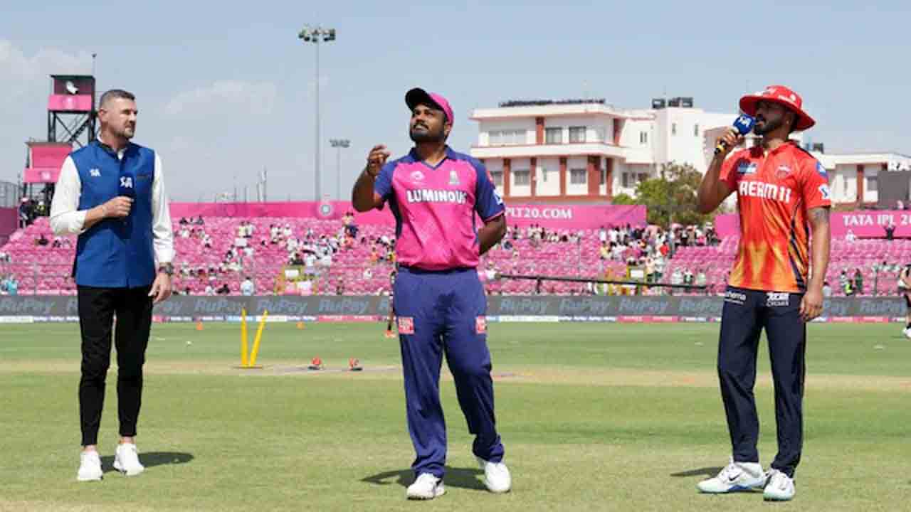 PBKS vs RR | టాస్‌ గెలిచి బ్యాటింగ్‌ ఎంచుకున్న పంజాబ్‌ కింగ్స్‌