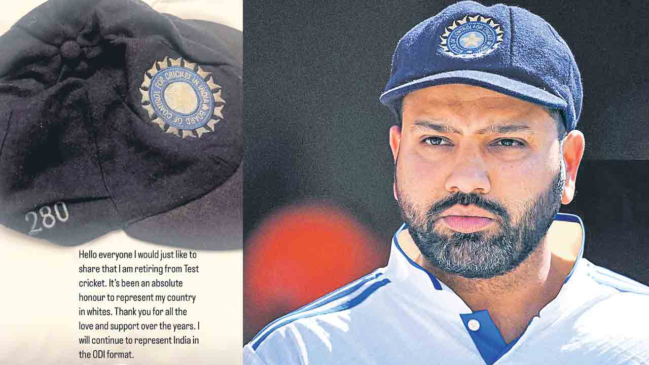 టెస్టులకు రోహిత్‌ టాటా