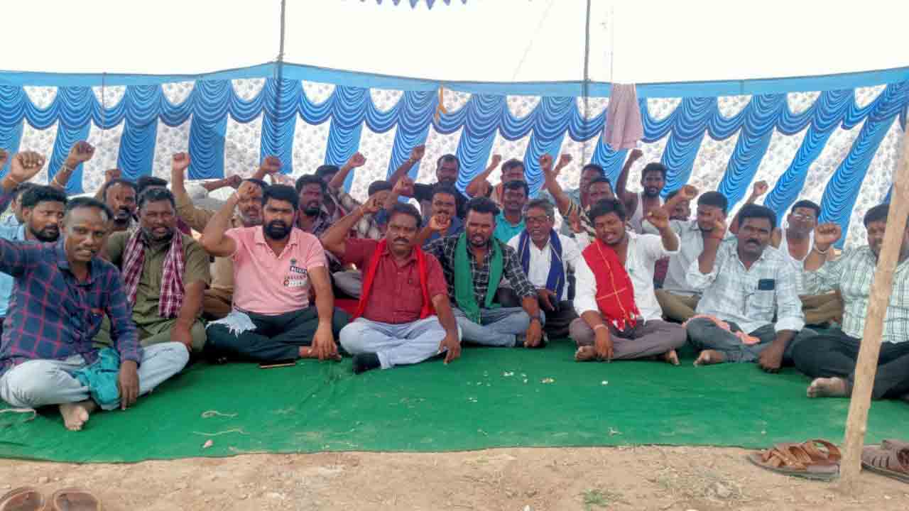 RTC Rent Bus Drivers | కొనసాగుతున్న ఆర్టీసీ అద్దె బస్సు డ్రైవర్ల సమ్మె