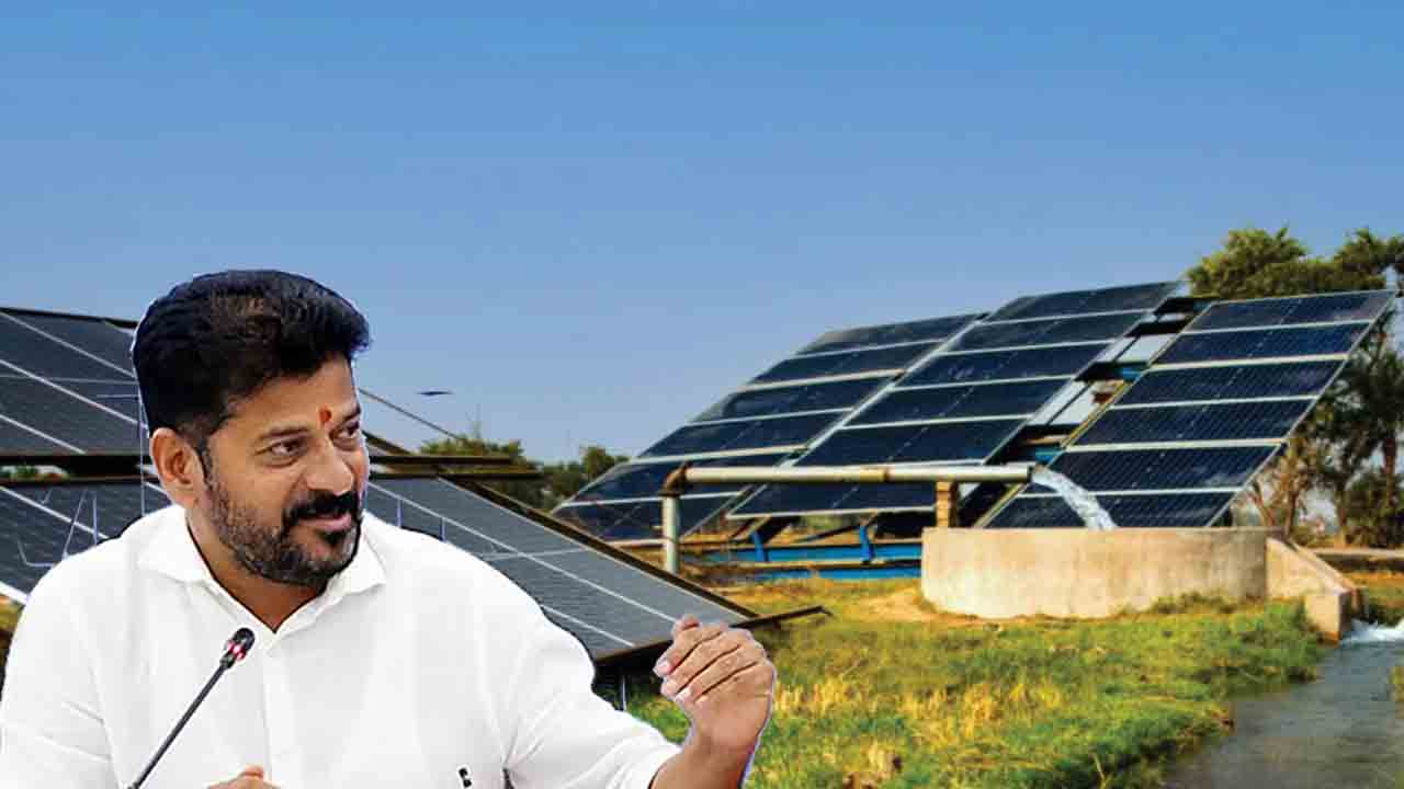 100 రోజుల్లో ఉచితంగా సోలార్‌ పంపుసెట్లు