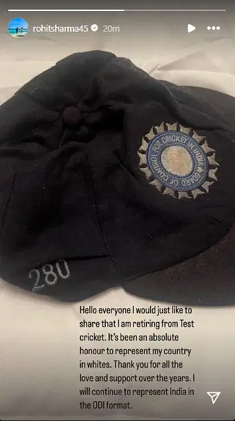 Rohit Tweet