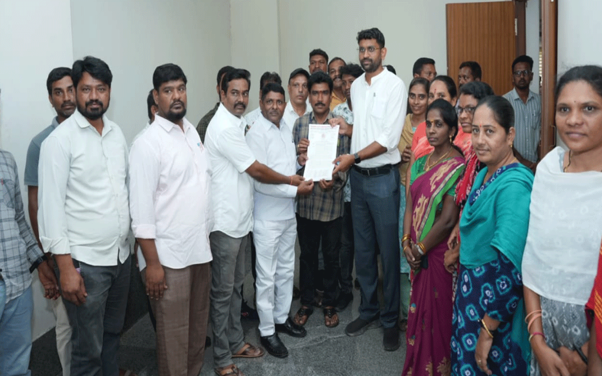 Kothagudem Urban : మాదే అసలైన సంఘం : ఎస్‌కే సాదిక్ పాషా