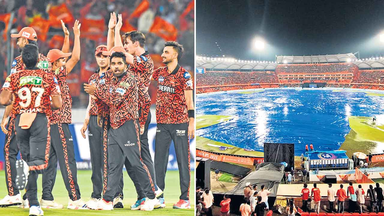 SRH | ఎస్‌ఆర్‌హెచ్‌ వాష్‌ ఔట్.. ప్లేఆఫ్స్‌ రేసు నుంచి హైదరాబాద్‌ నిష్క్రమణ
