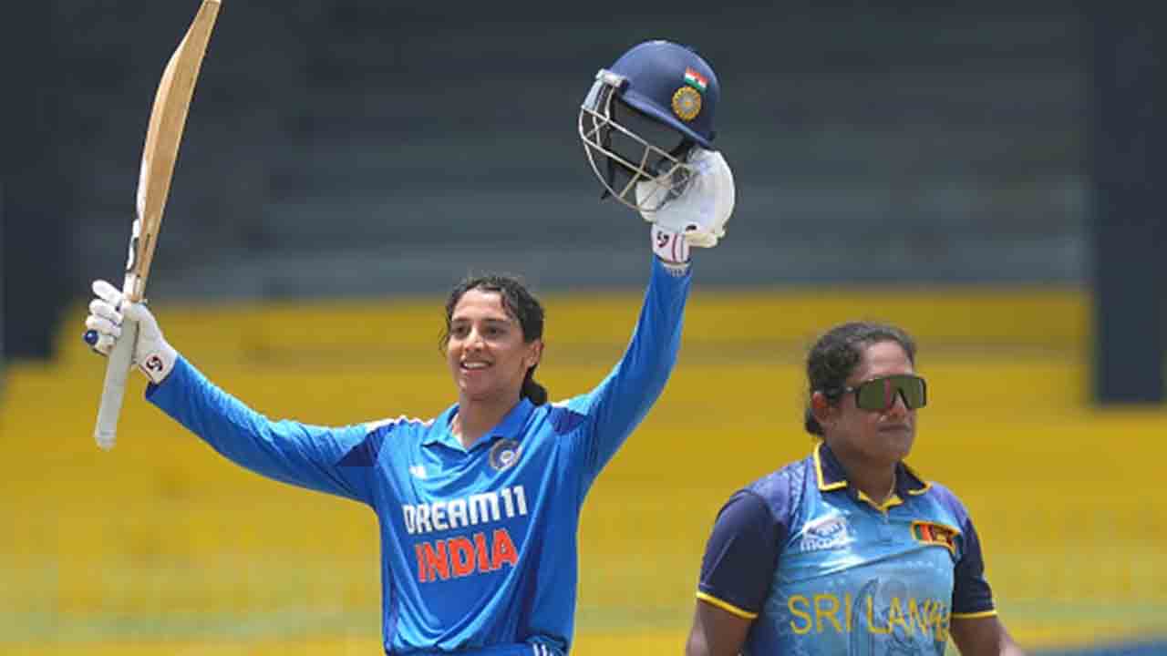IND vs SRI | స్మృతి మందాన సెంచరీ.. ముక్కోణపు సిరీస్ ఫైనల్లో భారత్ భారీ స్కోర్