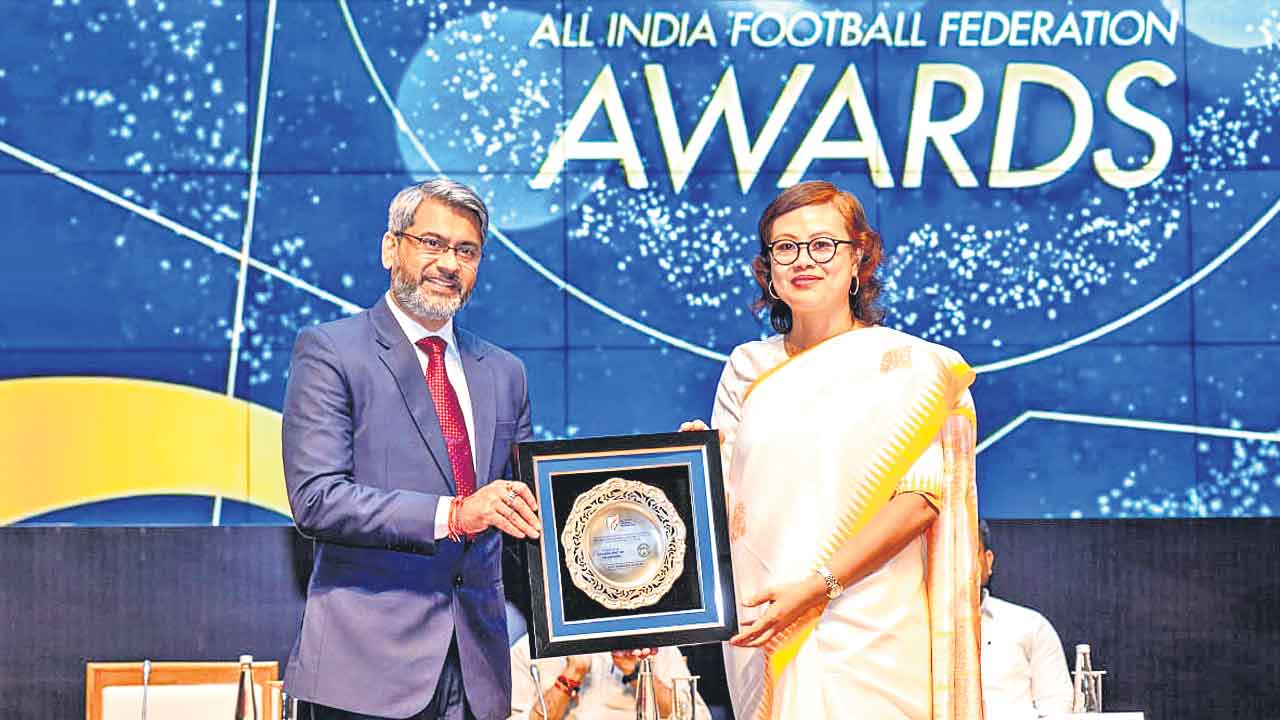 Telangana | తెలంగాణ స్పోర్ట్స్‌ అథారిటీకి ప్రతిష్టాత్మక ఫుట్‌బాల్‌ ప్రోత్సాహక అవార్డు