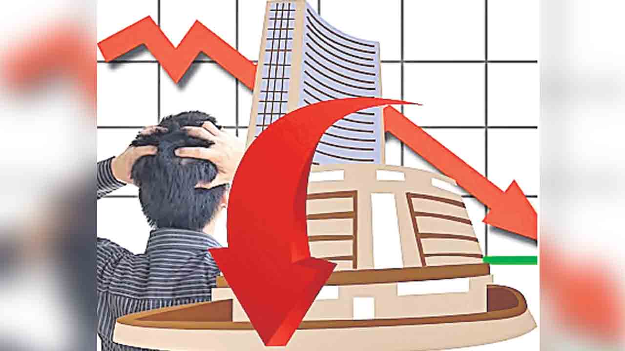 రెండోరోజూ నష్టాల్లో సూచీలు