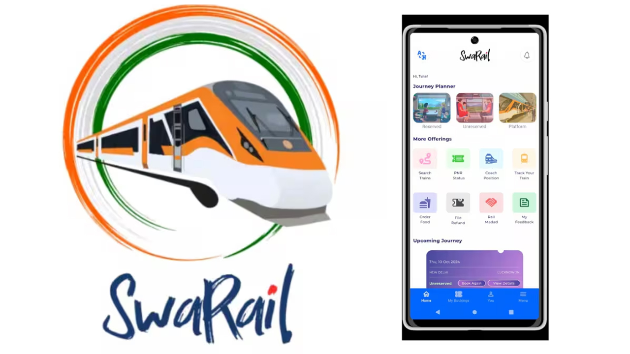 Swarail App | రైల్వే ప్రయాణికులకు గుడ్‌న్యూస్‌..! ఆండ్రాయిడ్‌ యూజర్లకు అందుబాటులో సూపర్‌యాప్‌..!