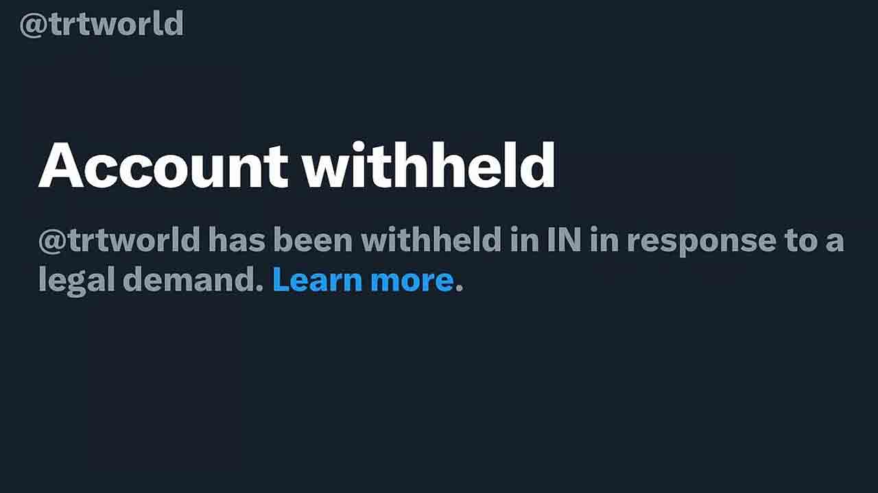 Turkey | పాక్‌కు అనుకూలంగా ప్రచారం.. తుర్కియే పబ్లిక్‌ బ్రాడ్‌కాస్టర్‌ టీఆర్‌టీ వరల్డ్‌ ఎక్స్‌ ఖాతా విత్‌హెల్డ్‌