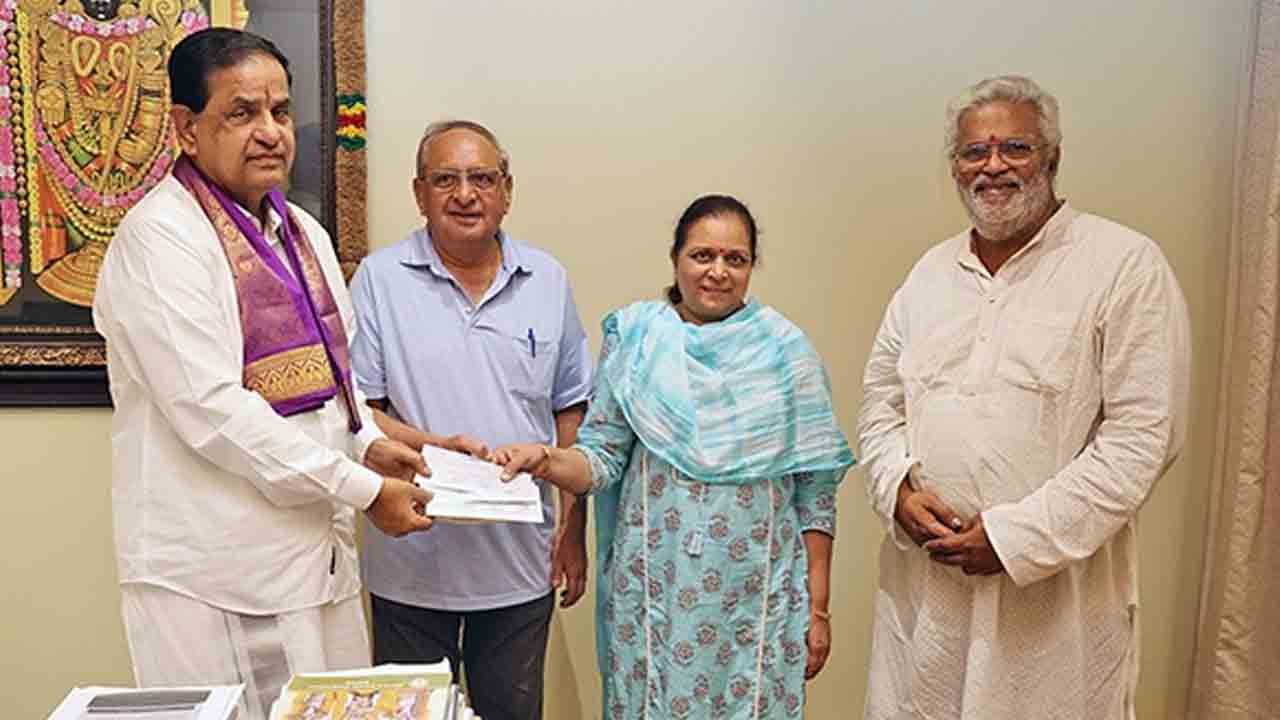 TTD | టీటీడీకి ఎన్‌ఆర్‌ఐ భక్తుడి భారీ విరాళం