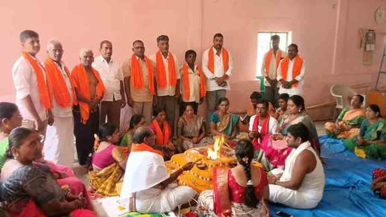 Veerabrahmendra Swamy | వెల్దండ మండలంలో ఘనంగా వీరబ్రహ్మేంద్రస్వామి ఆరాధన ఉత్సవాలు