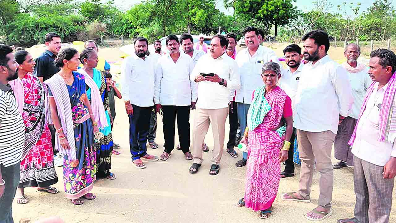 రైతుల గోస కాంగ్రెస్‌కు పట్టదా?