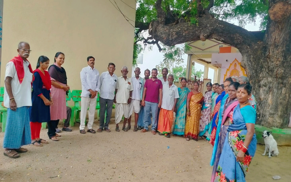 Munugode : రావిగూడెంలో పంట‌ల మార్పిడిపై రైతులకు అవగాహన