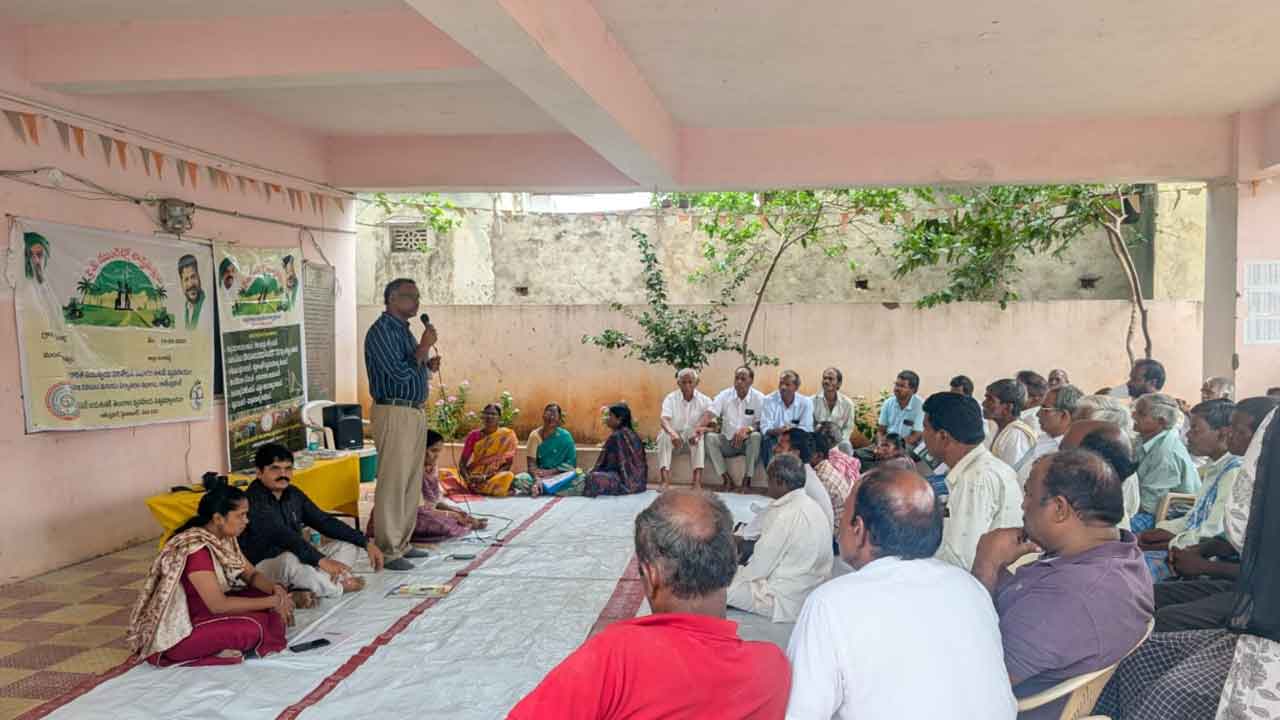 AV Ramanjaneyulu | సరైన సాగు పద్ధతులతో అధిక దిగుబడులు : ఏవీ రామాంజనేయులు