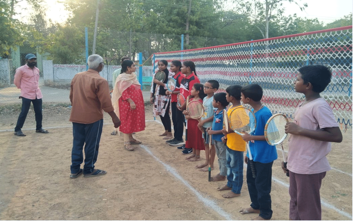 Bonakal : బోనకల్లులో బాల్ బ్యాట్మెంటన్ వేసవి శిక్షణ శిబిరం ప్రారంభం