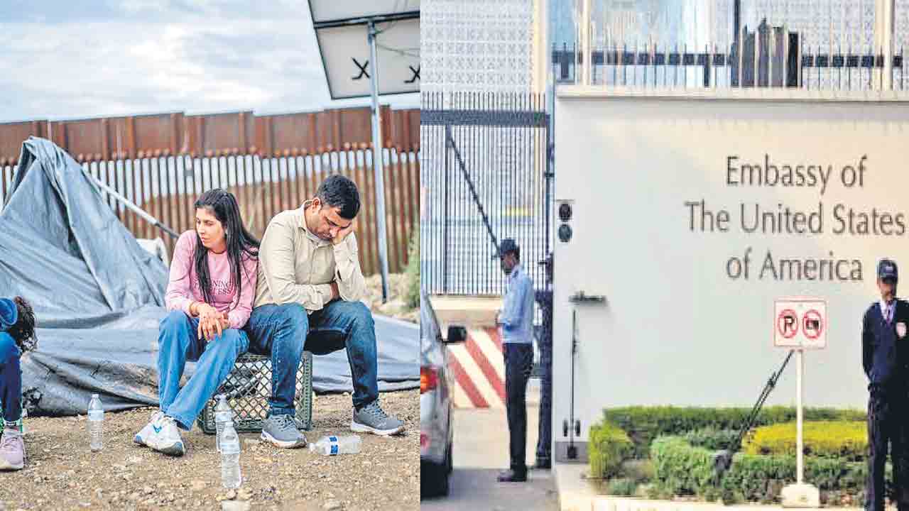 America | వీసా గడువుకు మించి ఉండొద్దు.. అలాంటివారిని దేశ బహిష్కరణ చేస్తాం.. అమెరికా ఎంబసీ హెచ్చరిక
