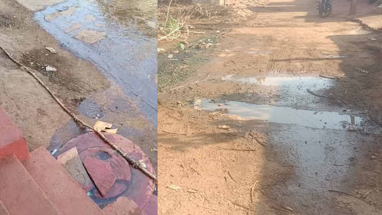 Madaram | సమస్యను పరిష్కరించండి సార్‌.. మాదారంలో రోడ్డుపైనే పారుతున్న మురుగు