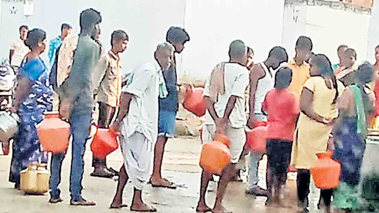 తాగునీటికి తండ్లాట