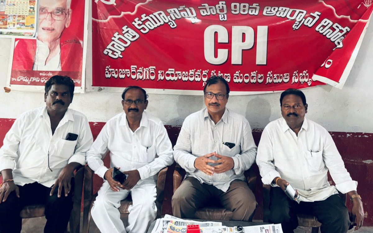 Huzurnagar : రైతులకు కావాల్సిన సౌకర్యాలు కల్పించాలి : గన్నా చంద్రశేఖర్